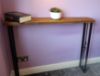 Rustic Scaffold Board Console Table Wall Corner