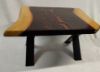 Picture of French Polished Ebonised Sequoia Bench/Table