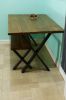 Scaffold Board Table with X legs